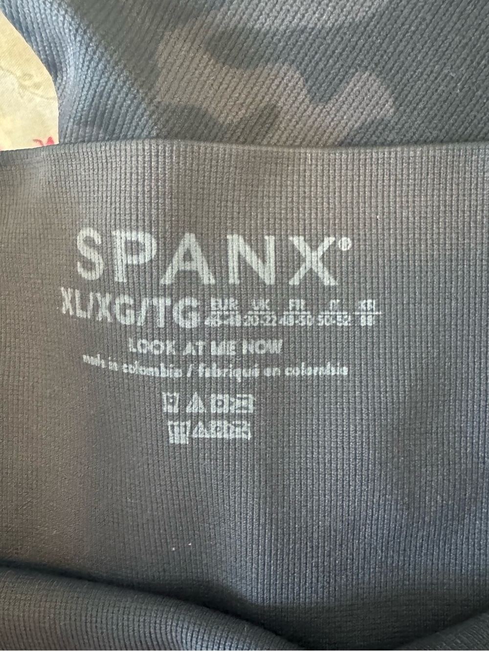 SPANX camo leggings
